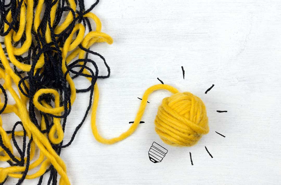 The Art of Chaos Why Randomness Fuels Innovation Creativity Lightbulb idea generator Yarn